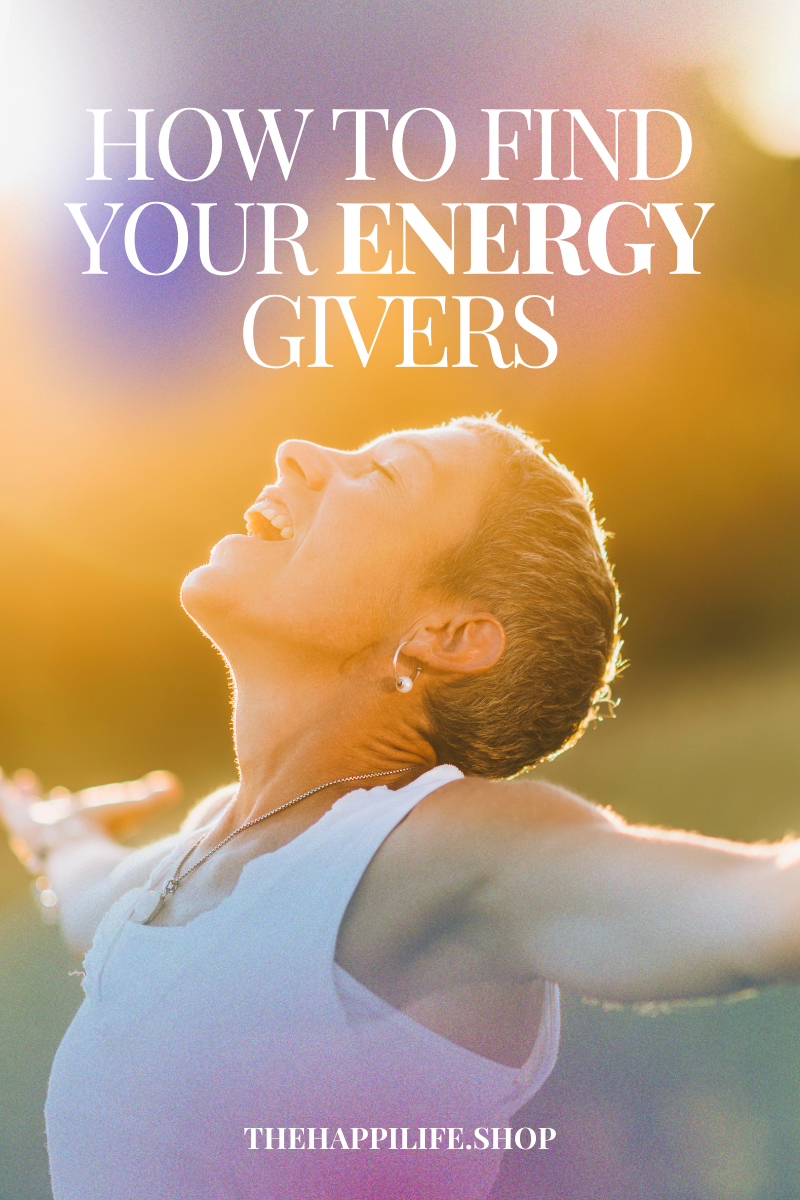 how to find your energy givers 